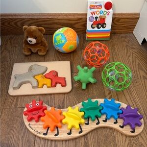 Melissa and Doug baby toys bundle